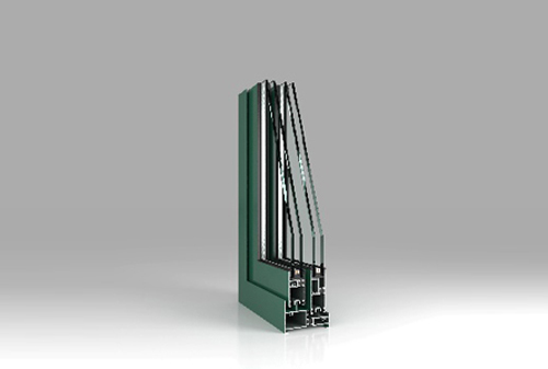 Aluminum profiles for window & door system